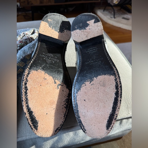 Classic Black and silver women's Brogues - Picture 3 of 6